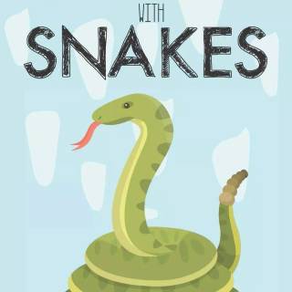 Funny snakes wallpaper