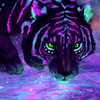 Laptop neon wallpaper