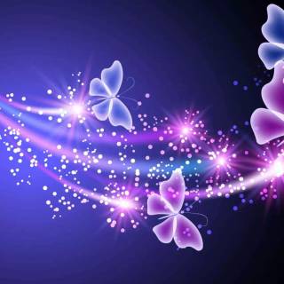 Laptop neon wallpaper