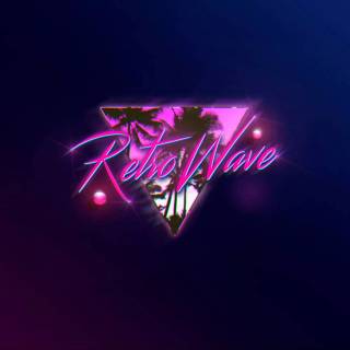 Laptop neon wallpaper