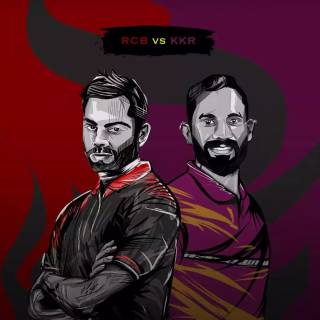 KKR vs RCB wallpaper