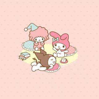 My Melody x Kuromi wallpaper