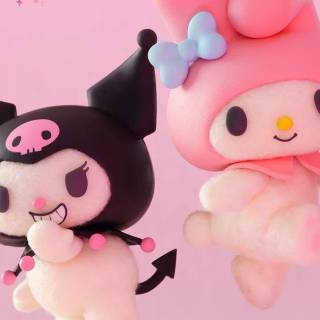 My Melody x Kuromi wallpaper