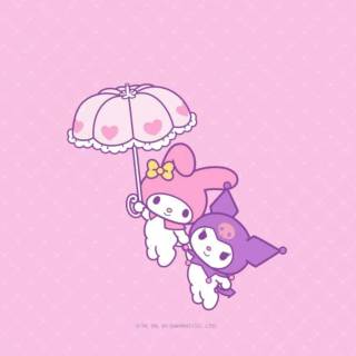 My Melody x Kuromi wallpaper
