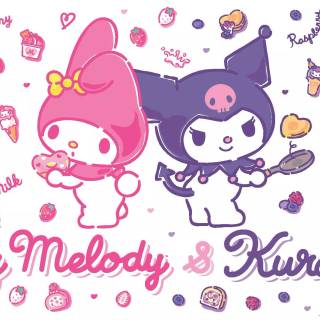 My Melody x Kuromi wallpaper