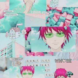 Saiki K aesthetic wallpaper