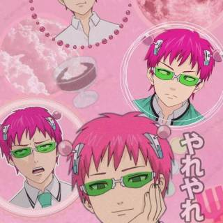 Saiki K aesthetic wallpaper