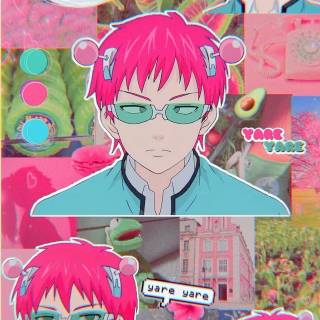 Saiki K aesthetic wallpaper