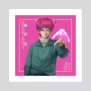 Saiki K aesthetic wallpaper