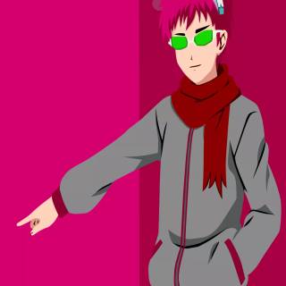 Saiki K aesthetic wallpaper