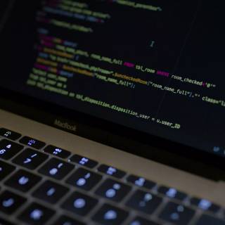 Laptop coding wallpaper