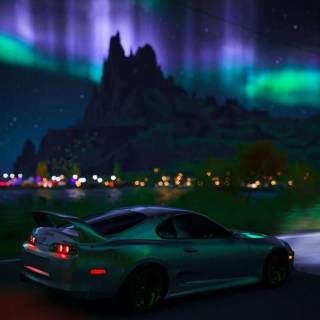 Supra night wallpaper