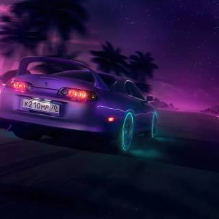 Supra night wallpaper