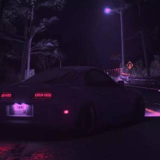 Supra night wallpaper