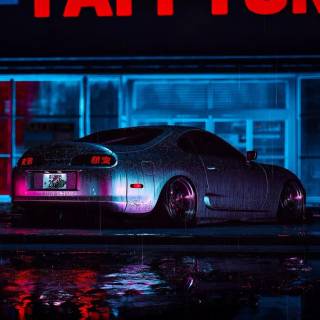 Supra night wallpaper