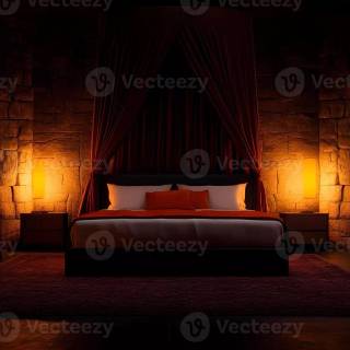 Room night wallpaper