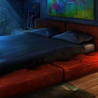 Room night wallpaper