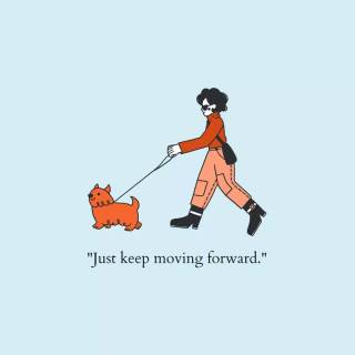 Minimal dog wallpaper