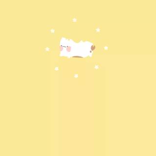 Minimal dog wallpaper