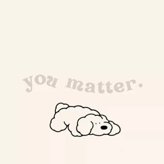 Minimal dog wallpaper