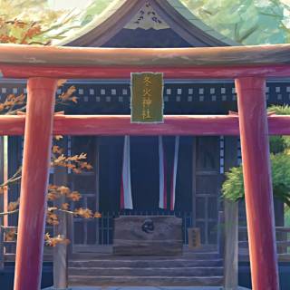 Shrine anime wallpaper