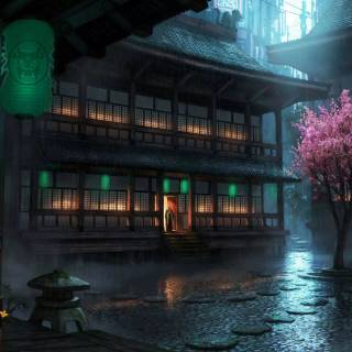 Shrine anime wallpaper