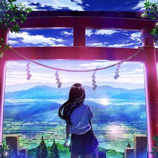 Shrine anime wallpaper