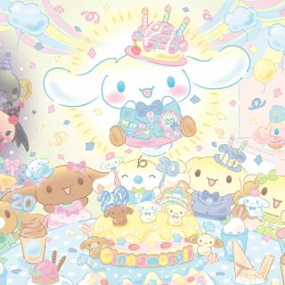 Pink Cinnamoroll wallpaper