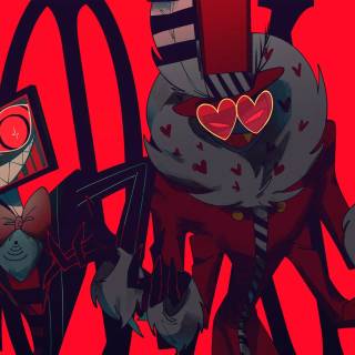 Hazbin Hotel Valentino wallpaper