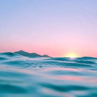 Simple sunset wallpaper