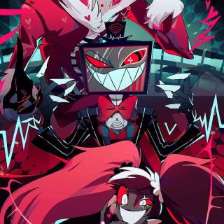 Hazbin Hotel Valentino wallpaper