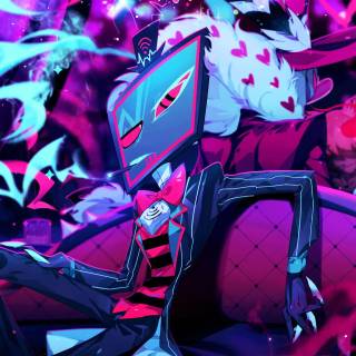 Hazbin Hotel Valentino wallpaper