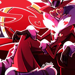 Hazbin Hotel Valentino wallpaper