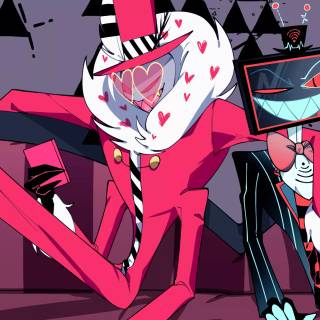 Hazbin Hotel Valentino wallpaper