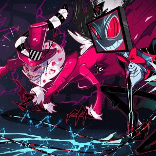 Hazbin Hotel Valentino wallpaper
