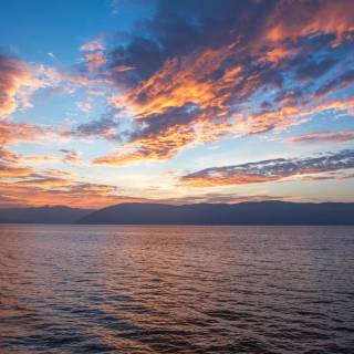 Simple sunset wallpaper