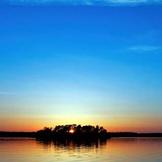 Simple sunset wallpaper