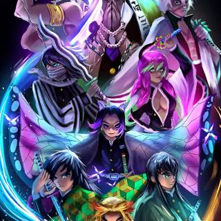 Demon Slayer posters wallpaper