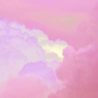 Pink sky desktop wallpaper