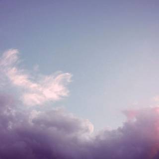 Pink sky desktop wallpaper