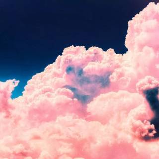 Pink sky desktop wallpaper