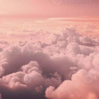 Pink sky desktop wallpaper