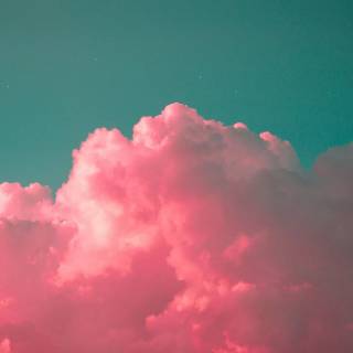 Pink sky desktop wallpaper