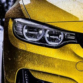 BMW yellow wallpaper