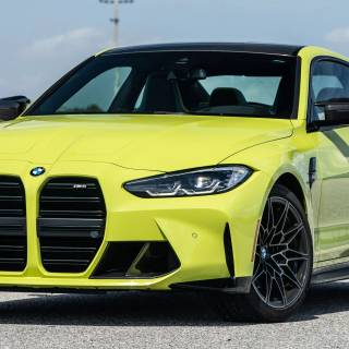 BMW yellow wallpaper