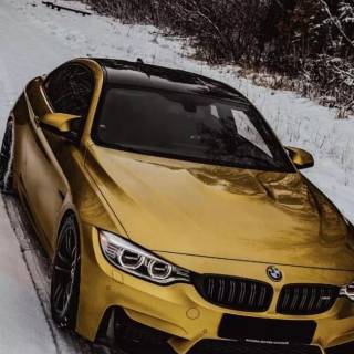BMW yellow wallpaper
