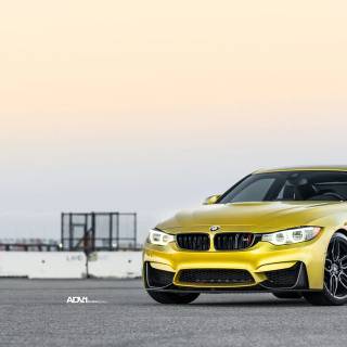 BMW yellow wallpaper