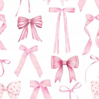 Bow pink wallpaper