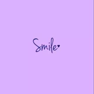 Purple smile wallpaper