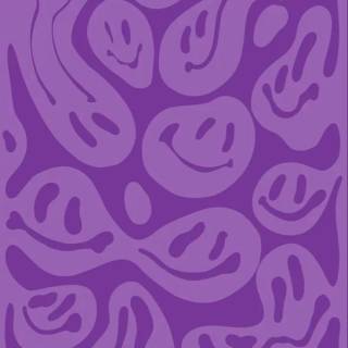 Purple smile wallpaper